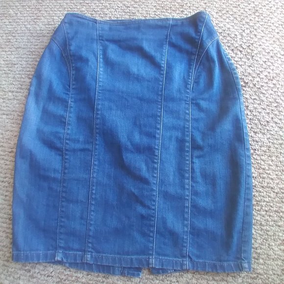 Ann Taylor jeans Skirt size 10 - Picture 5 of 6